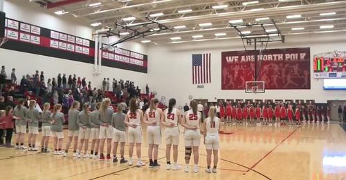 Players Won’t Move When National Anthem Doesn’t Play, Then The Room Starts To Vibrate