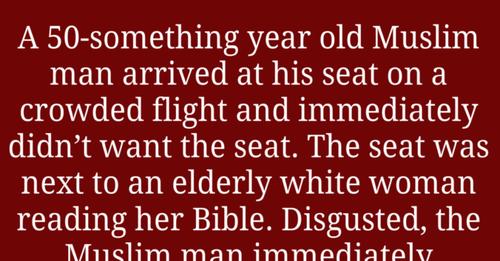 Angry Man Demands To Move Seat On Airplane – Flight Attendant Has Perfect Response