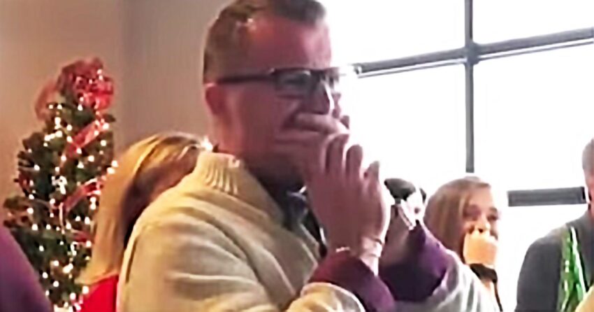 Teacher Hides His Wedding From Students Fearing Disapproval, But They Attend Rehearsal And Sing To Show Support