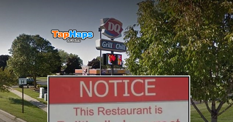 Dairy Queen Owner Refuses To Apologize For ‘Politically Incorrect’ Sign