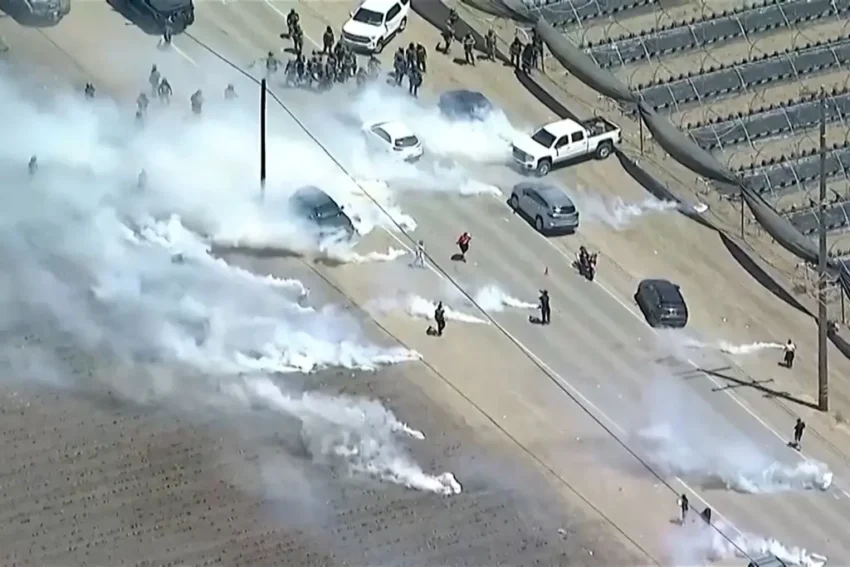 California professor arrested for allegedly tossing tear gas canister at ICE agents during raid on cannabis farm